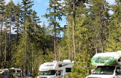 Riverside Camping And Rv Resort Whistler Bc Canada