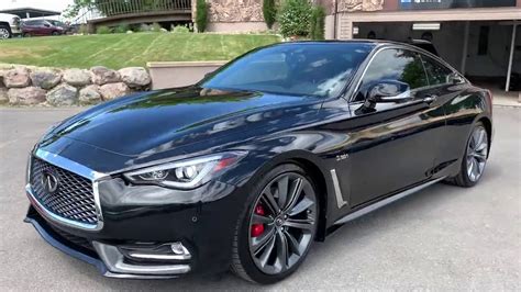 2019 Infiniti Q60 Red Sport 400 2 Door Coupe Youtube