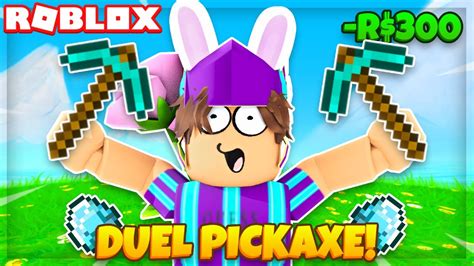 👑 I Bought The Duel Pickaxe Gamepass Roblox Pickaxe Simulator