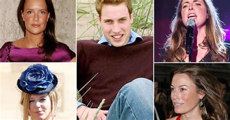 prince william s ex girlfriends including woman who made awkward kate middleton remark