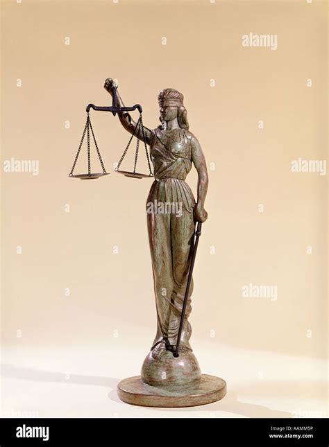 Blind Justice Scales Hi Res Stock Photography And Images Alamy