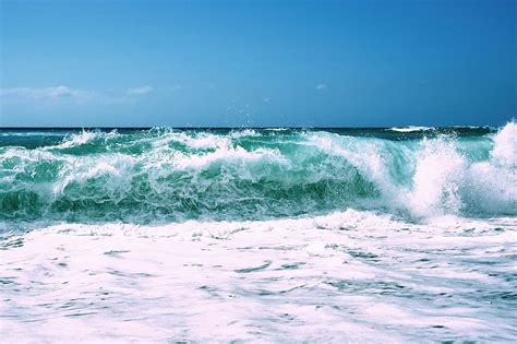 Time Lapse Photography Beach Waves Ocean Waves Tide Beach Sea