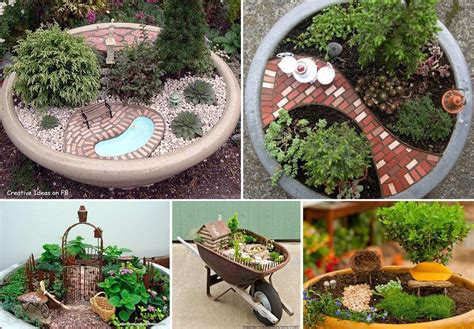 Mini Gardens In Pots Such A Cute Idea Especially For Kids Maybe A