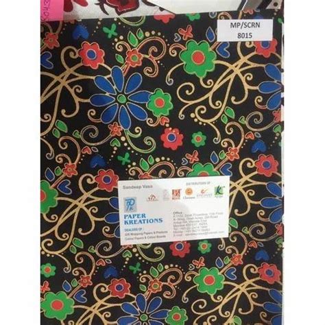 Printed Floral Print T Wrap Paper Size 50x70cm At Rs 30piece In