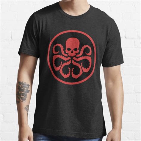 Hydra Emblem V1 T Shirt For Sale By Avengedcrow Redbubble