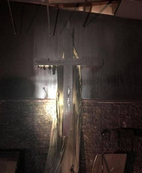 Cross Bibles Untouched By Flames In Church Fire In West Virginia Wpde