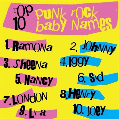 Punk Rock Inspired Baby Names Punk Rock Baby Rock Shower Punk Top