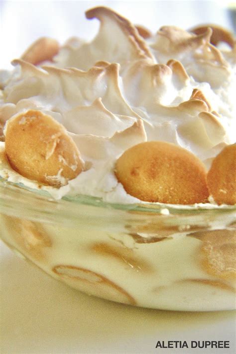 Mamas Southern Banana Pudding Aletia Dupree