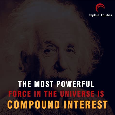 Albert Einstein Said That Compound Interest Is The Most Powerful Force