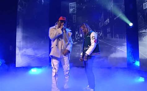 Lil Durk And Future Perform Petty Too Ahhh Ha On Jimmy Fallon Watch