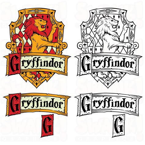 Gryffindor House Svg