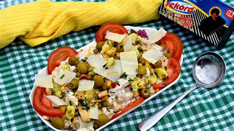 Sašina Kuhinja Brza Hladna Salata Sa žličnjacima I Piletinom Recept