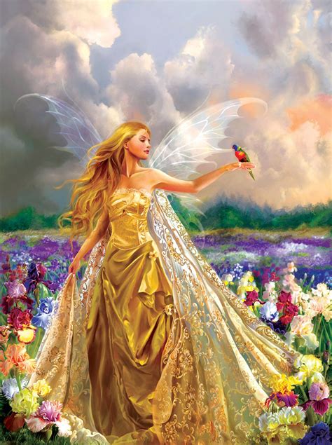 Innocence 1000 Pieces Sunsout Puzzle Warehouse Celtic Fairy Fantasy Fairy Fairy Art