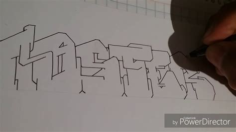Letra A En Graffiti Bomba Este Estilo Es Letras En Forma De Bombas
