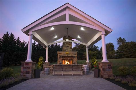 The Benefits of an Outdoor Pavilion - Rhine Landscaping