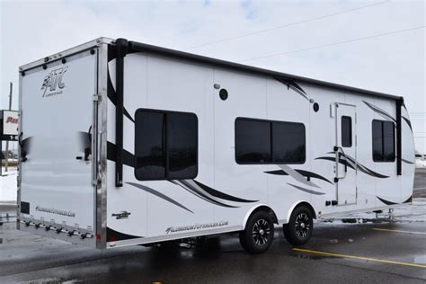 2019 Atc All Aluminum 85x28 Toy Hauler W Front Bedroom Trailers For