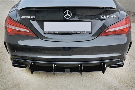 Rear Diffuser V2 Mercedes Cla A45 Amg C117 Facelift Our Offer