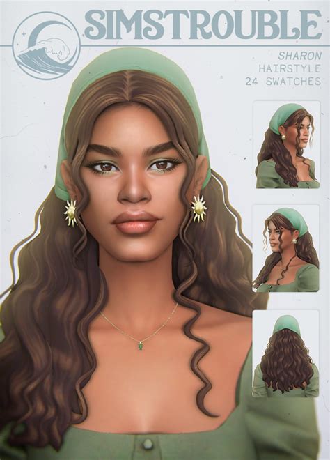 Sharon By Simstrouble Simstrouble On Patreon Sims Hair Sims 4