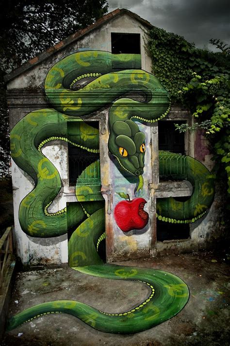 Collection Of Cool Street Art Of Various Artists