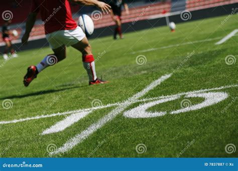 Rugby Stock Image Image Of Challenge Oval Game Group 7837887