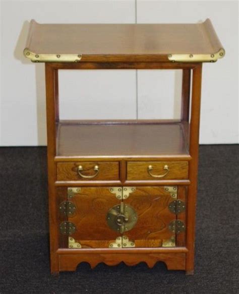 Pricing, promotions and availability may vary. Oriental side cabinet with open shelves and 2 doors, 51 cm ...