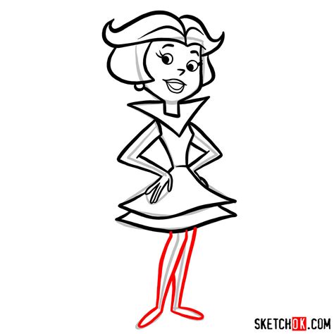 Learn How To Draw Jane Jetson From The Jetsons The Jetsons Step By My Xxx Hot Girl