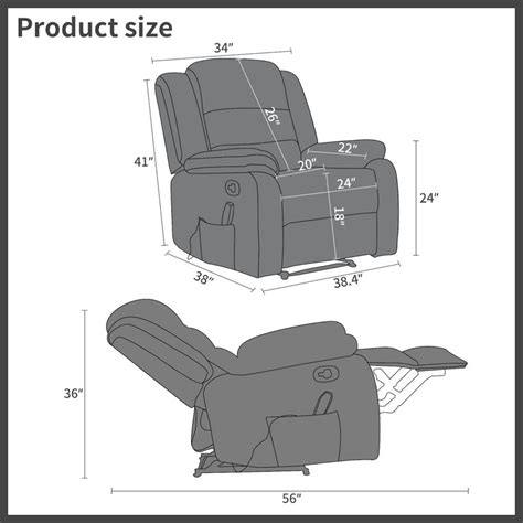 Latitude Run® Upholstered Heated Massage Chair And Reviews Wayfair