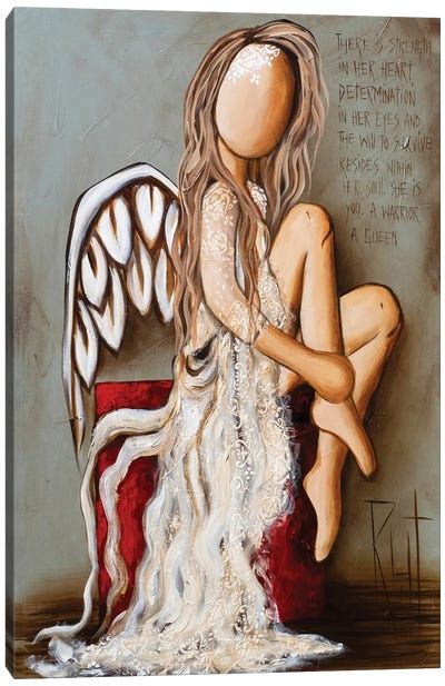 Faceless Angels Canvas Art Prints By Ruths Angels Icanvas