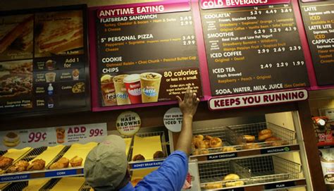 Way back in 2008, dunkin' donuts launched soymilk at select locations. 5 Restaurants in Manhattan Get Citations Over Calories ...