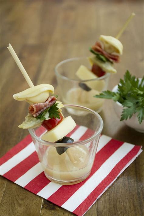 This quick and easy appetizer is and a great way to. Food on a Stick: 11 Fresh Ways | Food, Yummy appetizers ...