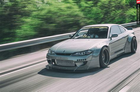 rocket bunny nissan silvia s15 cars coupe bodykit modified wallpapers hd desktop and