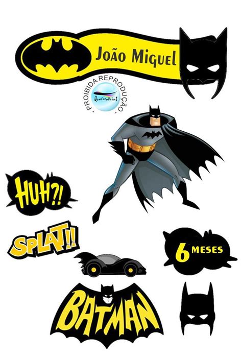 Batman - Batman Printables - Ideas of Batman Printables #batman #printables #bat… | Festa de ...