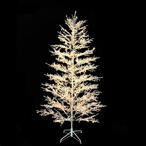 Home Accents Holiday 7 Ft Pre Lit Led White Berry