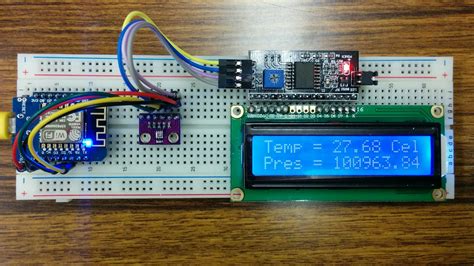 Wemos B6 I2c Bmp2801602 Lcd Learn Iot With Arduino And Esp8266 Device