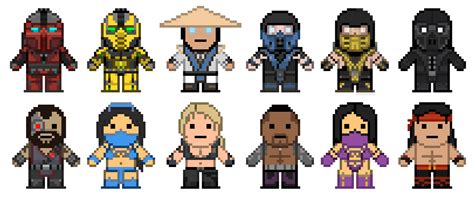Added More Sprites Coming Up Soon Are Kung Lao Johnny Cage Kabal