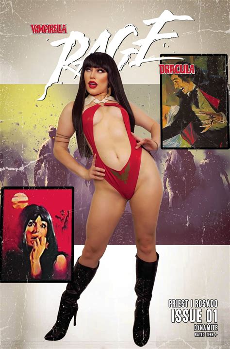 Vampirella Dracula Rage Cosplay Cover Fresh Comics