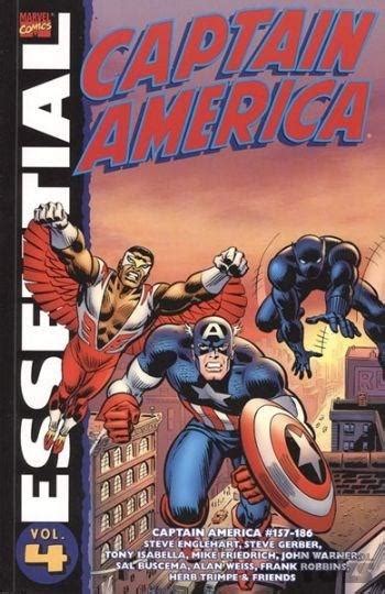 The Essential Captain America Volume 4 Trade Paperback Marvel Comics