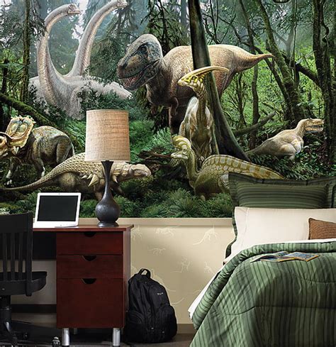 ( 0.0 ) out of 5 stars Kids Bedrooms With Dinosaur Themed Wall Art And Murals