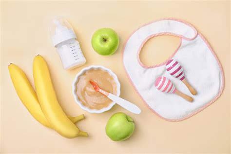 She started with big pieces of food that were easy to grasp, like baked sweet potato sticks and steamed broccoli. 7-Month-Old Baby Food: A Cheat Sheet for Parents