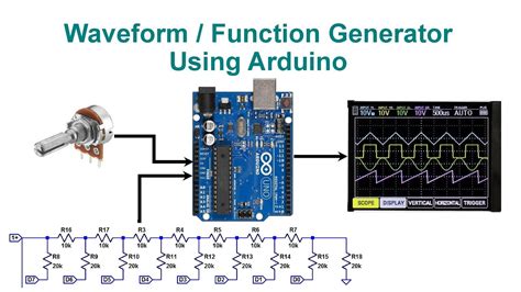 Waveform Function Generator Using Arduino With Code And Circuit