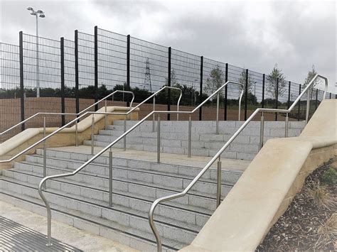 Stainless Steel Tubular Access Handrails Installed At Sheffield Olympic