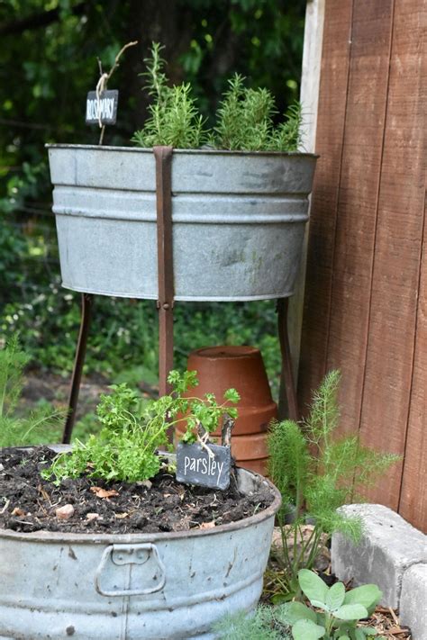 How To Plant With Galvanized Tub Planter With Tips And Ideas