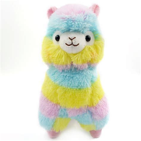 13cm Colorful Kawaii Alpaca Llama Arpakasso Soft Plush Toy Doll T