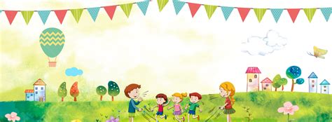 Gambar Sepanduk Hari Kanak Kanak Latar Belakang, Hari Kanak Kanak