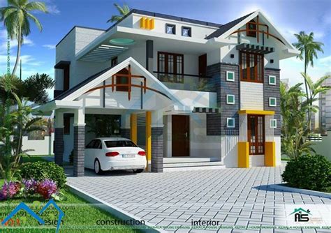 25 Inspiring Exterior House Paint Color Ideas Kerala House Paint