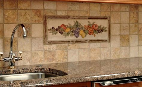 Kitchen Decorative Mural Backsplash Mediterranean Tile