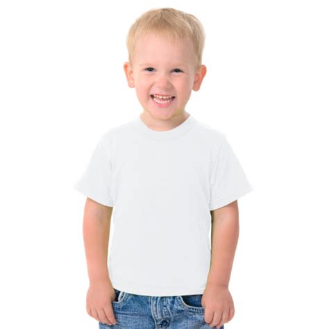 Kids Size T Shirt White