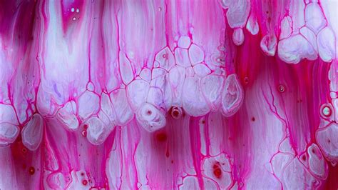 Pink Paint Fluid Art Stains Hd Abstract Wallpapers Hd Wallpapers Id