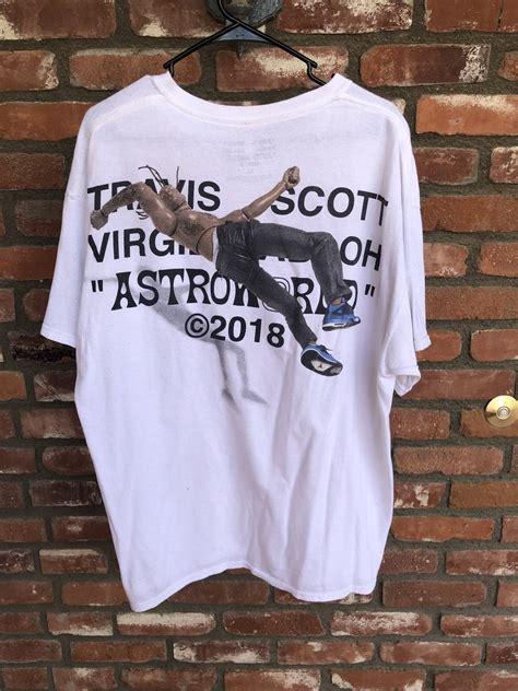 Travis Scott Travis Scott X Virgil Abloh By A Thread Astroworld Tee