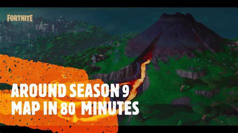 Around Fortnite Season 9 Map In 80 Minutes Youtube